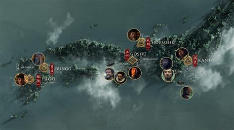 shogun character map|Shōgun Character Map : r/ShogunTVShow .